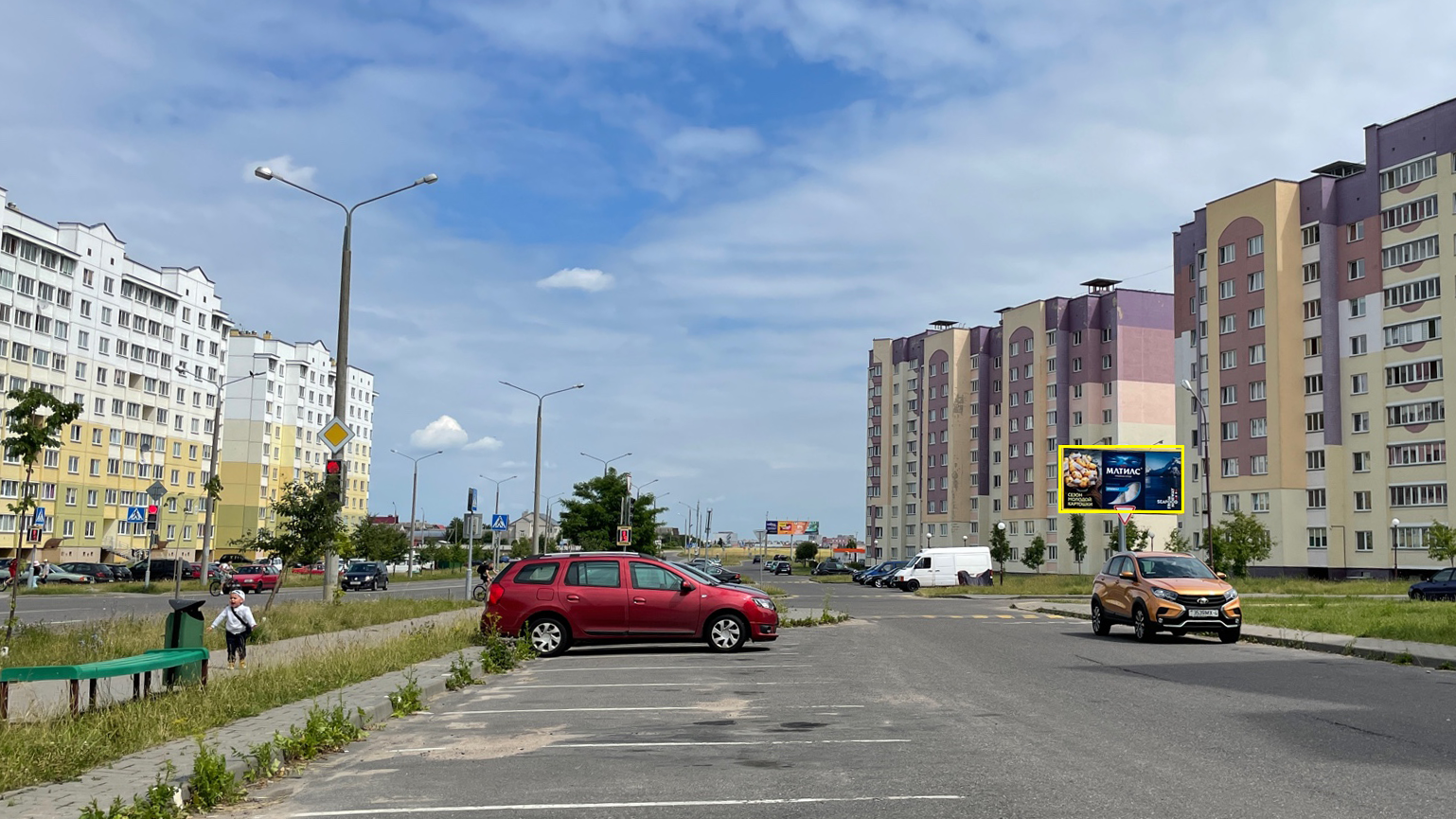 Гродно, Наполеона Орды, территория, прилегающая к жилому дому №3 сторона A. Изображение 0.