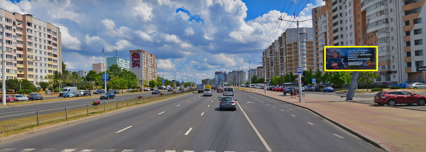Минск, Притыцкого ул., 87 сторона A2. Изображение 0.