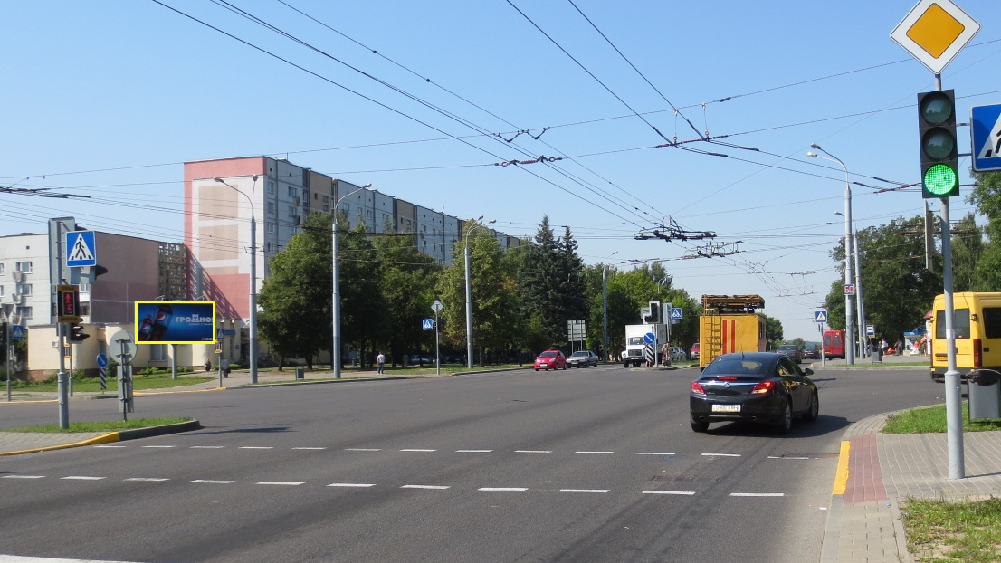 Гродно, Ленинского Комсомола б-р - Строителей пр. сторона A3. Изображение 1.