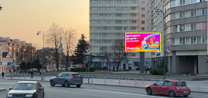 Гродно, Ожешко ул. (ж/д вокзал) сторона A1. Изображение 0.