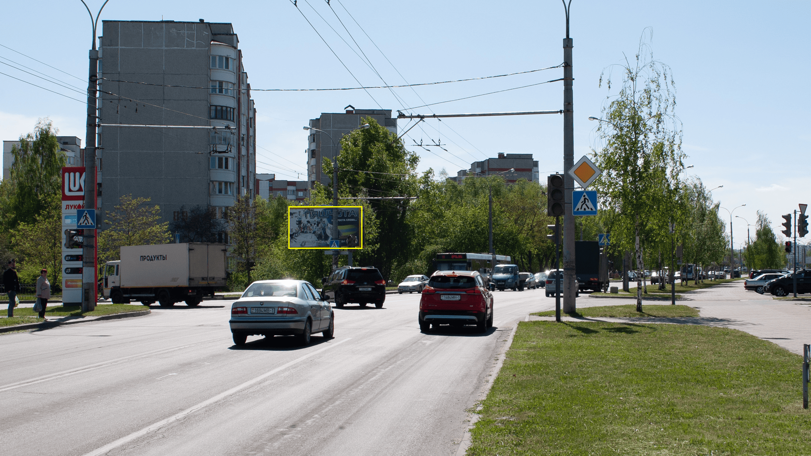 Брест, Суворова ул. (АЗС "Лукойл") сторона B. Изображение 0.