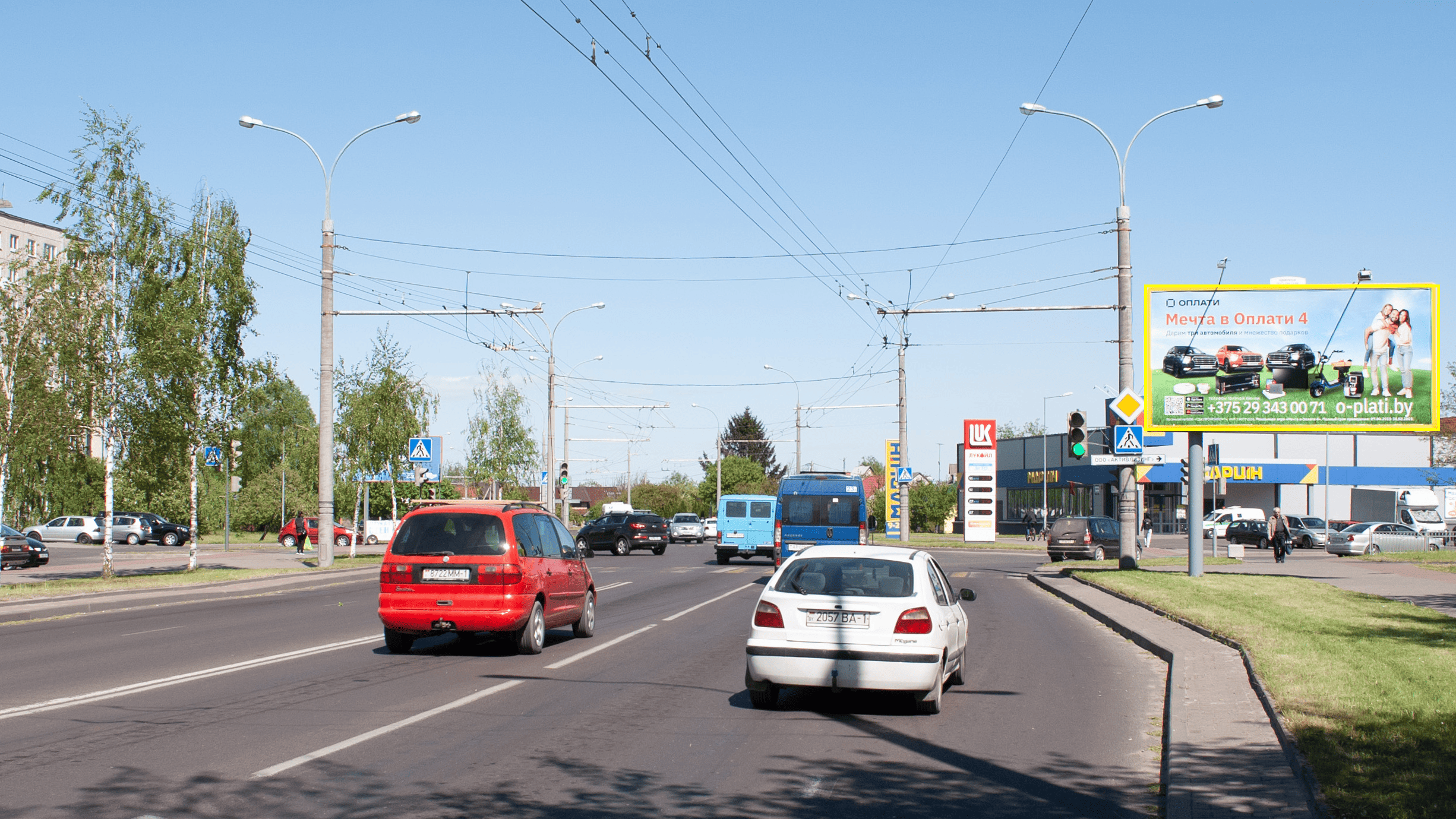 Брест, Суворова ул. (АЗС "Лукойл") сторона A. Изображение 0.