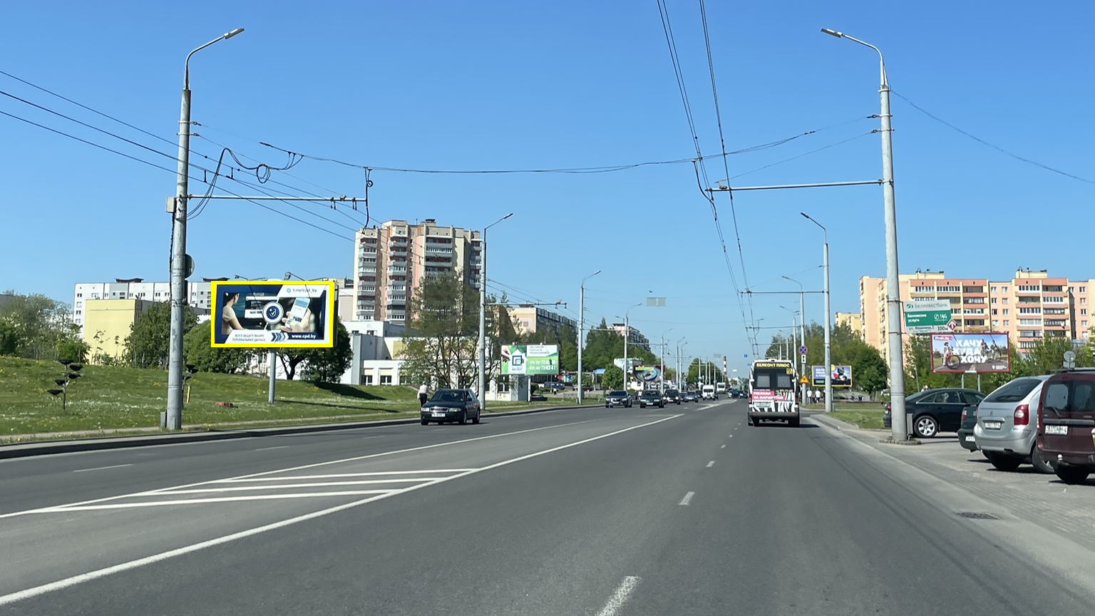 Гродно, Купалы пр. (гостиница "Турист") сторона B. Изображение 0.