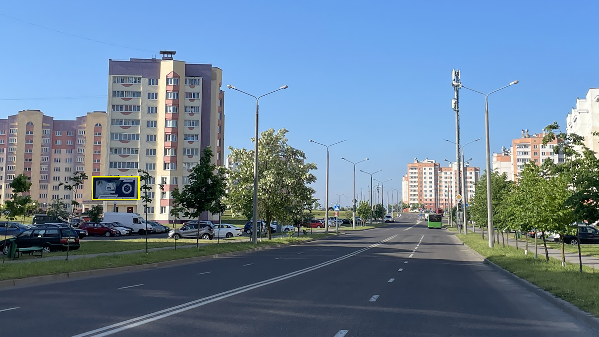 Гродно, Наполеона Орды, территория, прилегающая к жилому дому №3 сторона B. Изображение 0.