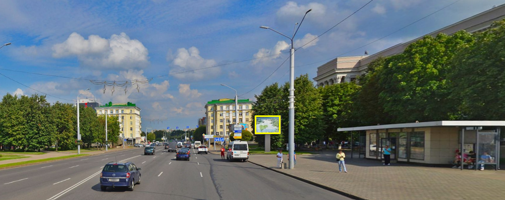 Могилев, Мира пр., 43 (БРУ) сторона A3. Изображение 0.