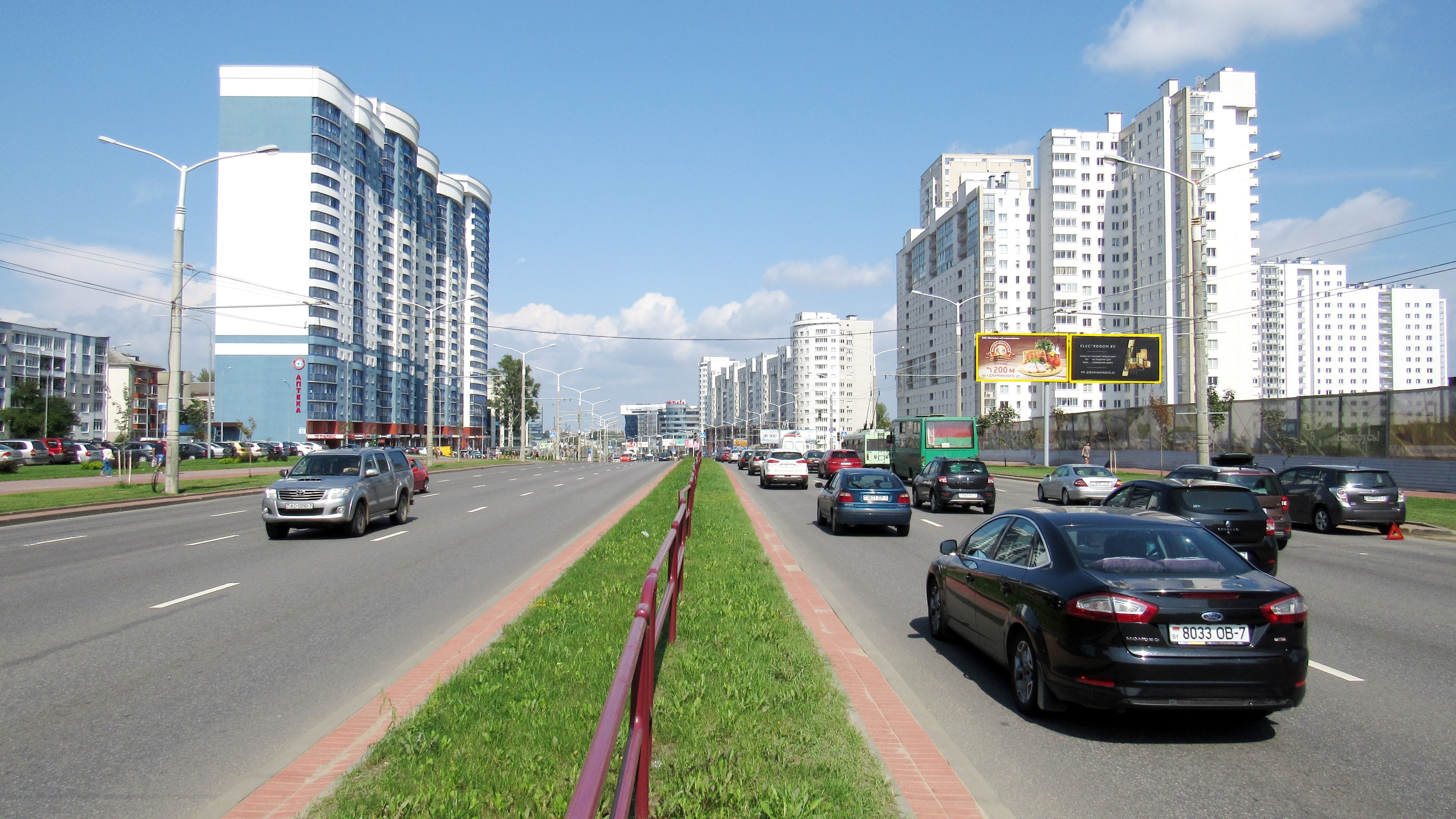 Минск, Дзержинского пр-т - Парашютная ул. сторона A1. Изображение 0.