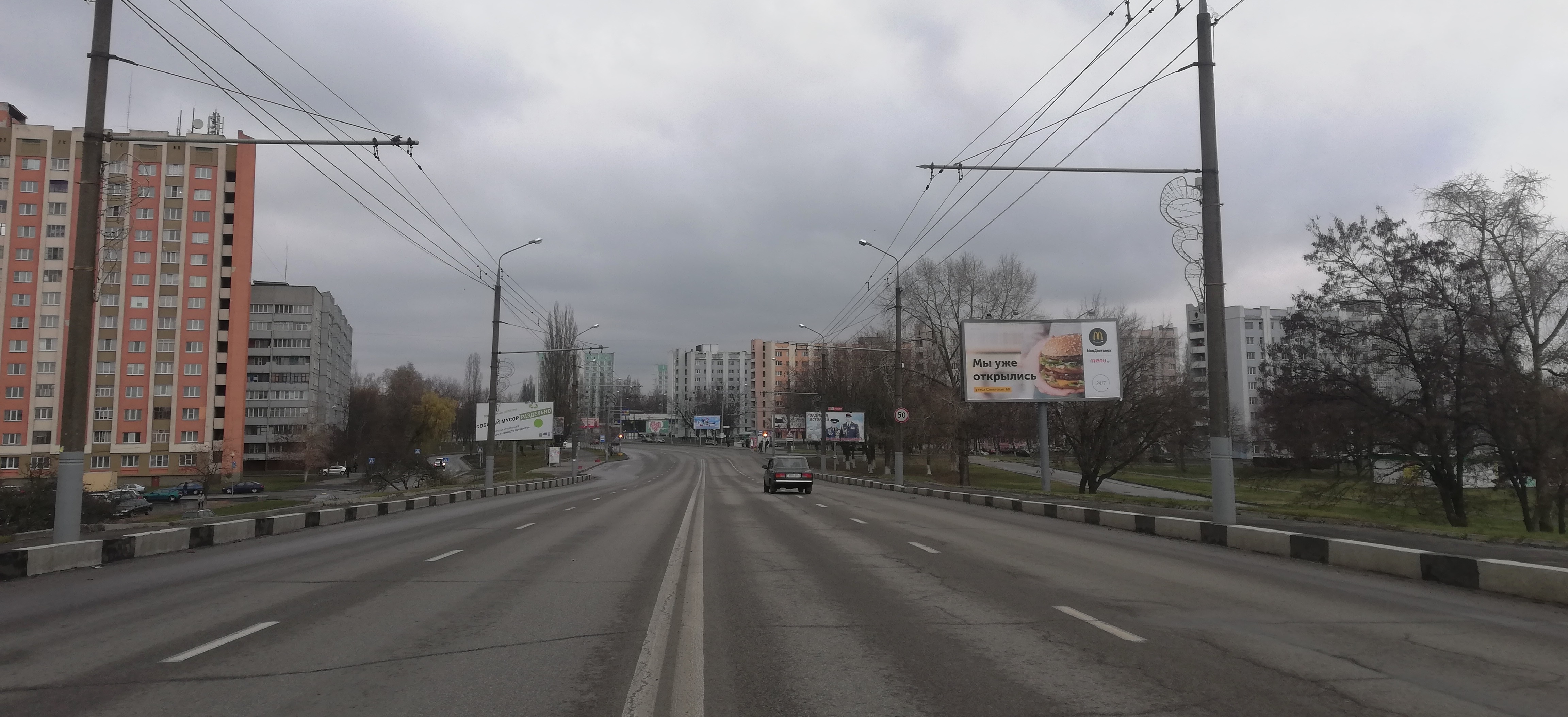 Гомель, Космонавтов пр. (съезд с моста) сторона A. Изображение 0.
