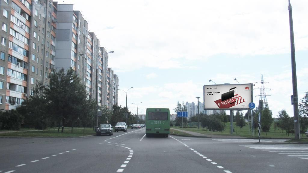 Минск, Городецкая ул. (съезд на МКАД) сторона A. Изображение 0.