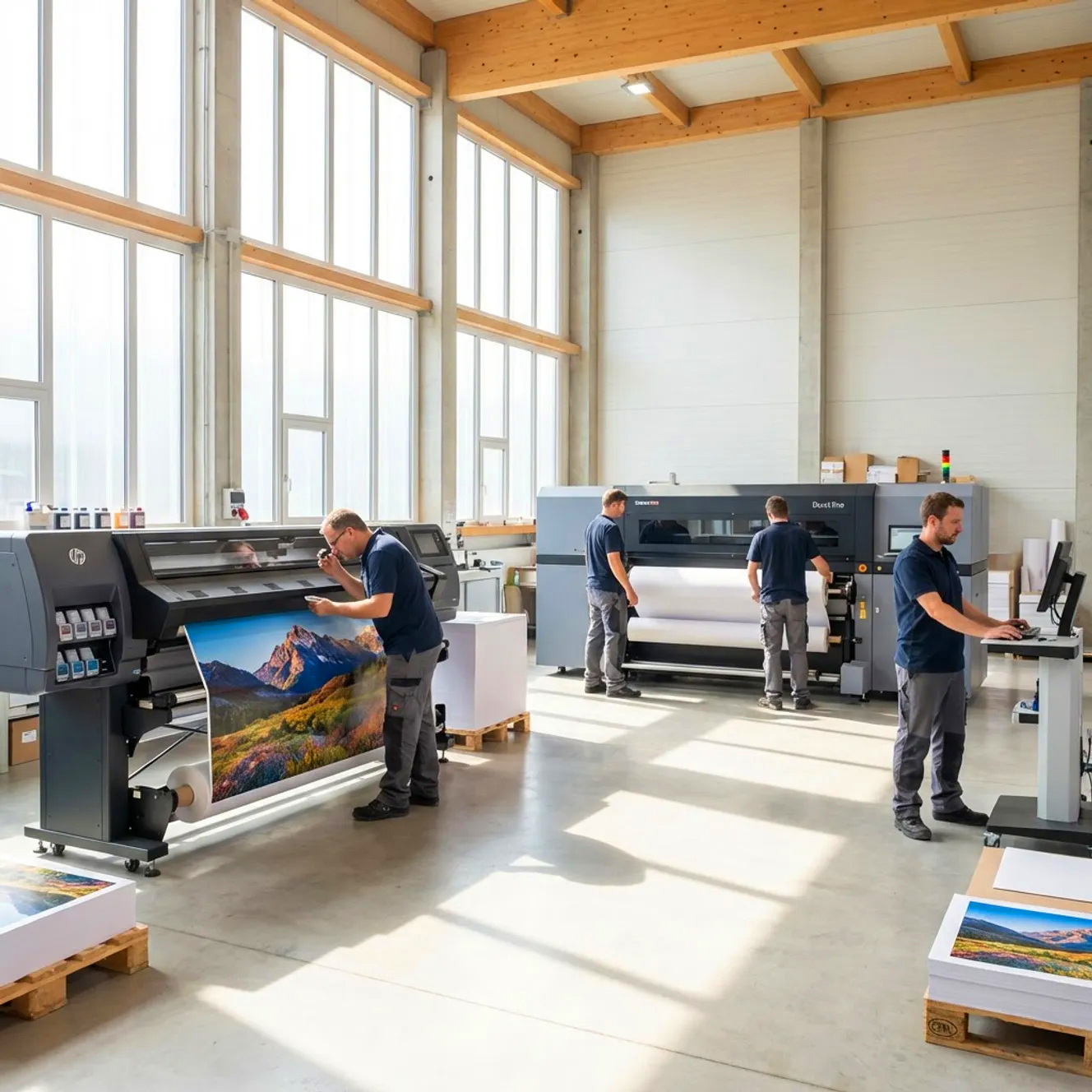 Производство и печать рекламных материалов